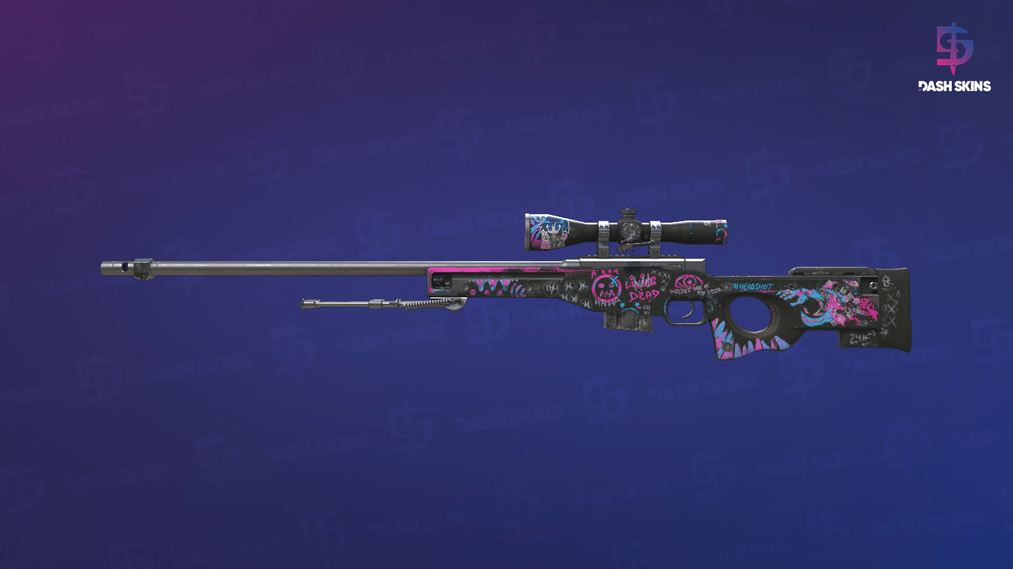 AWP | Fever Dream (Field-Tested) - Frontside Screenshot