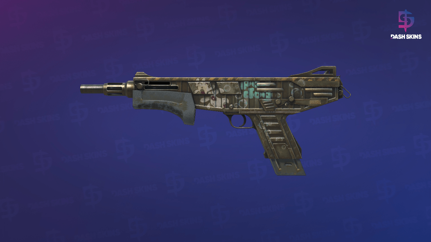 MAG-7 | Popdog (Well-Worn) - Frontside Screenshot