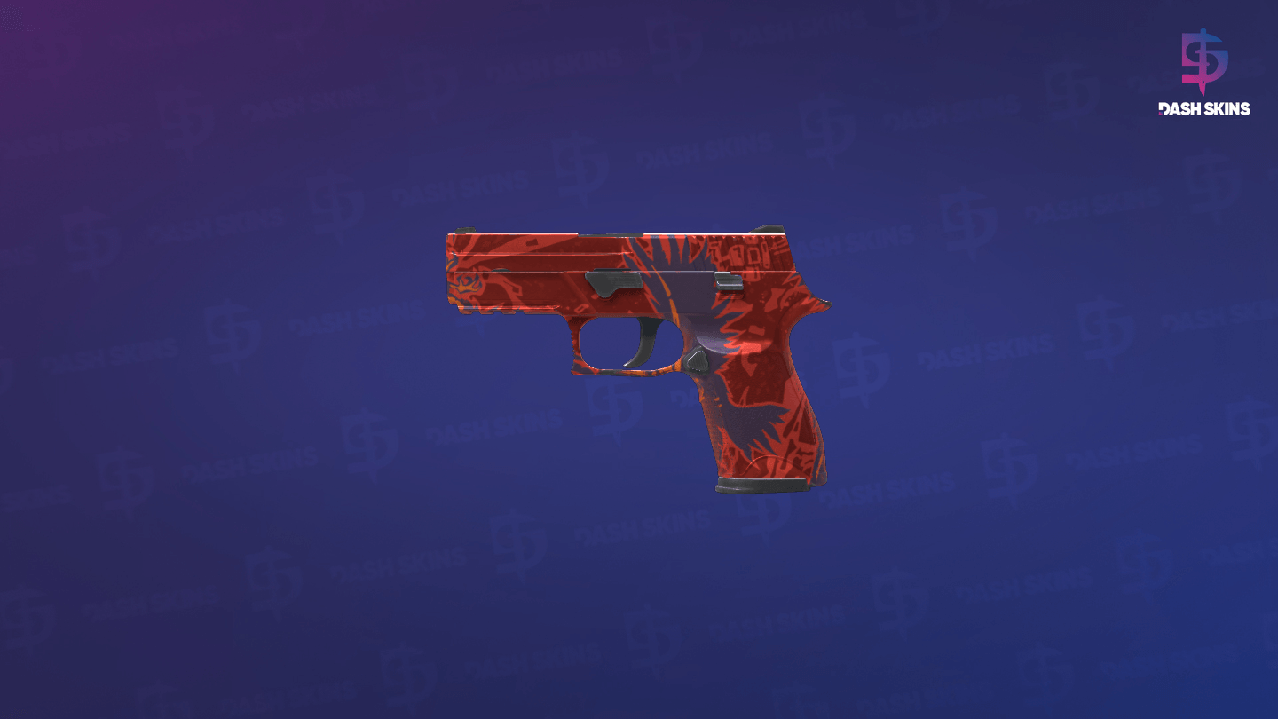 P250 | Nevermore (Minimal Wear) - Frontside Screenshot