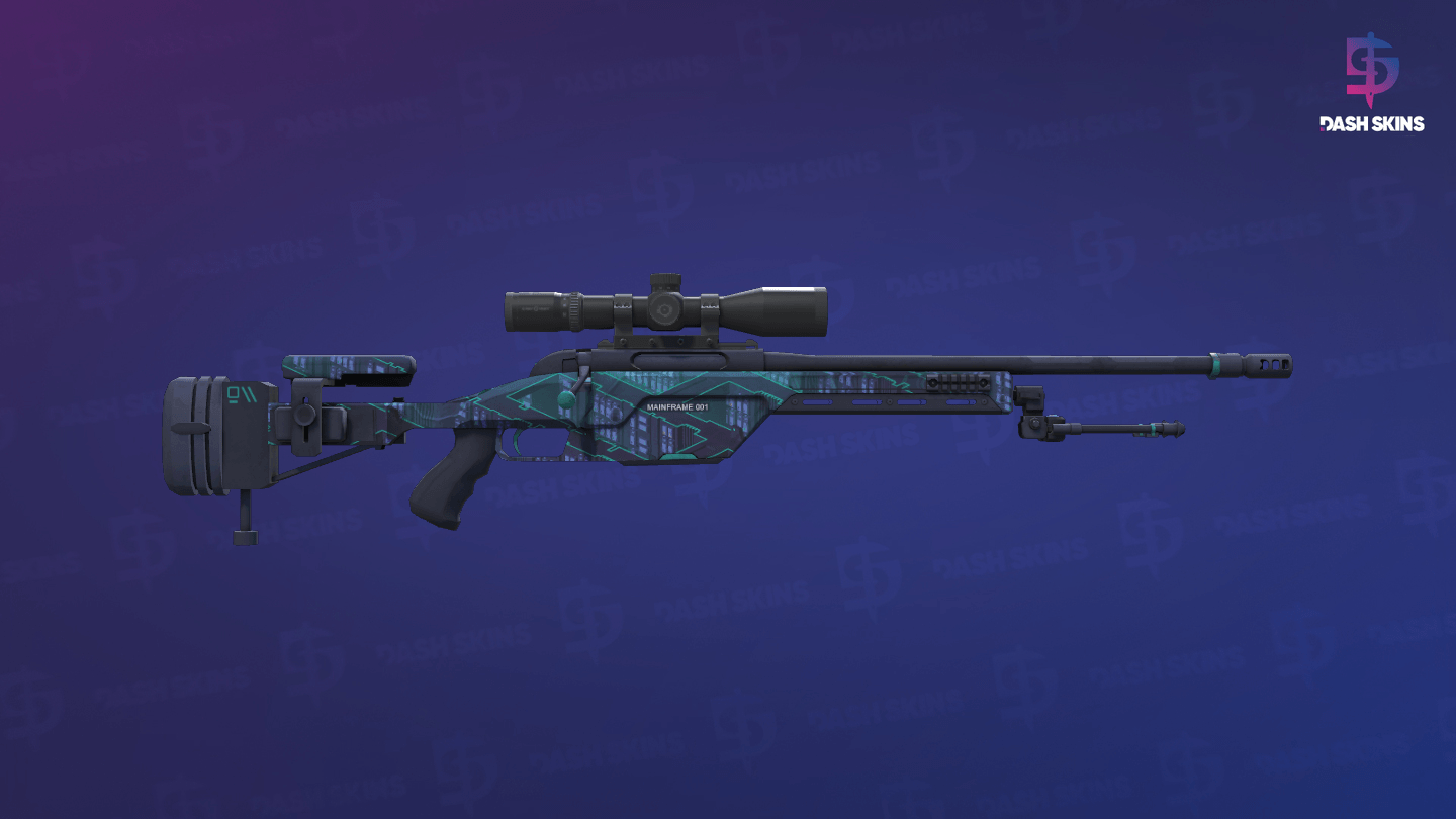 SSG 08 | Mainframe 001 (Minimal Wear) - Backside Screenshot