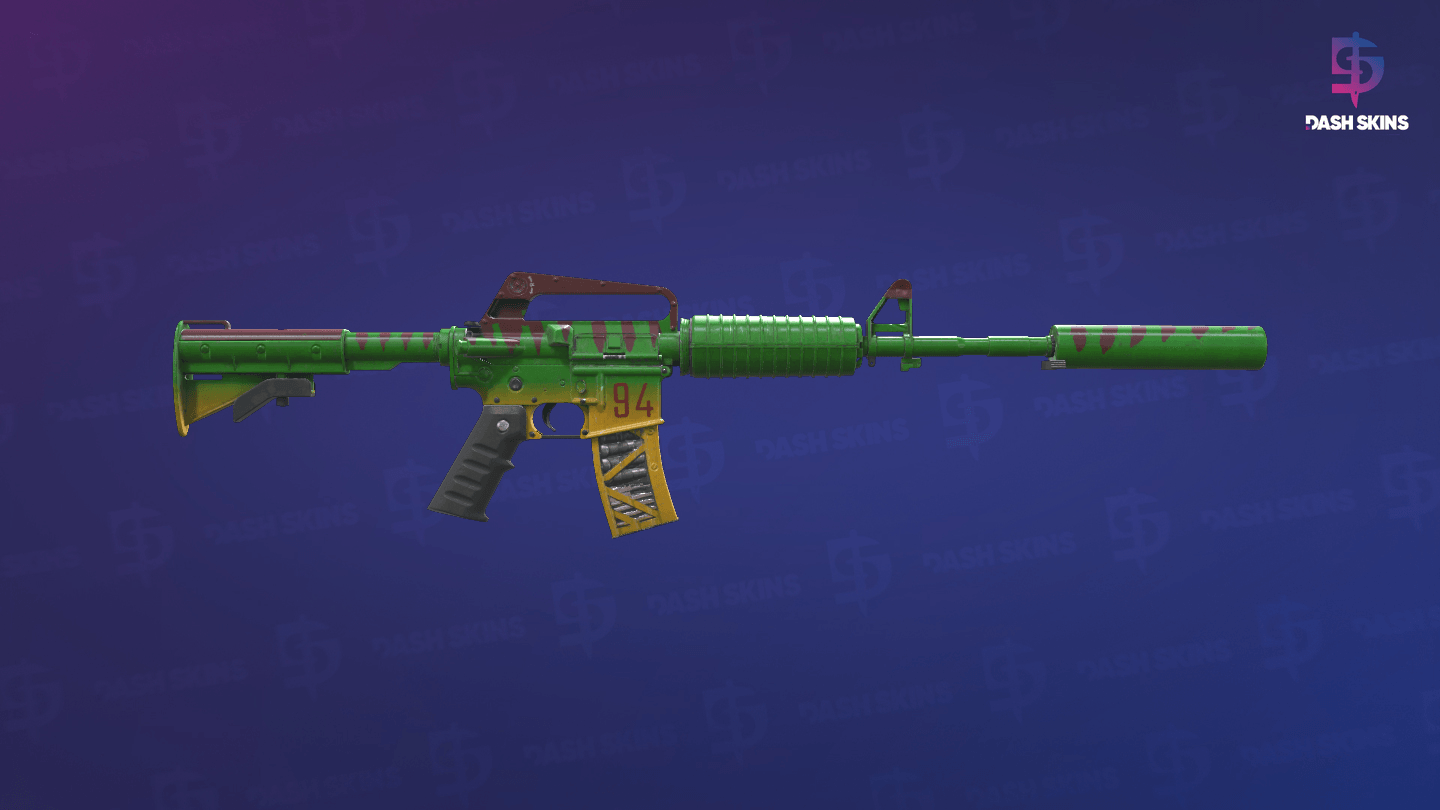 M4A1-S | Emphorosaur-S (Field-Tested) - Backside Screenshot