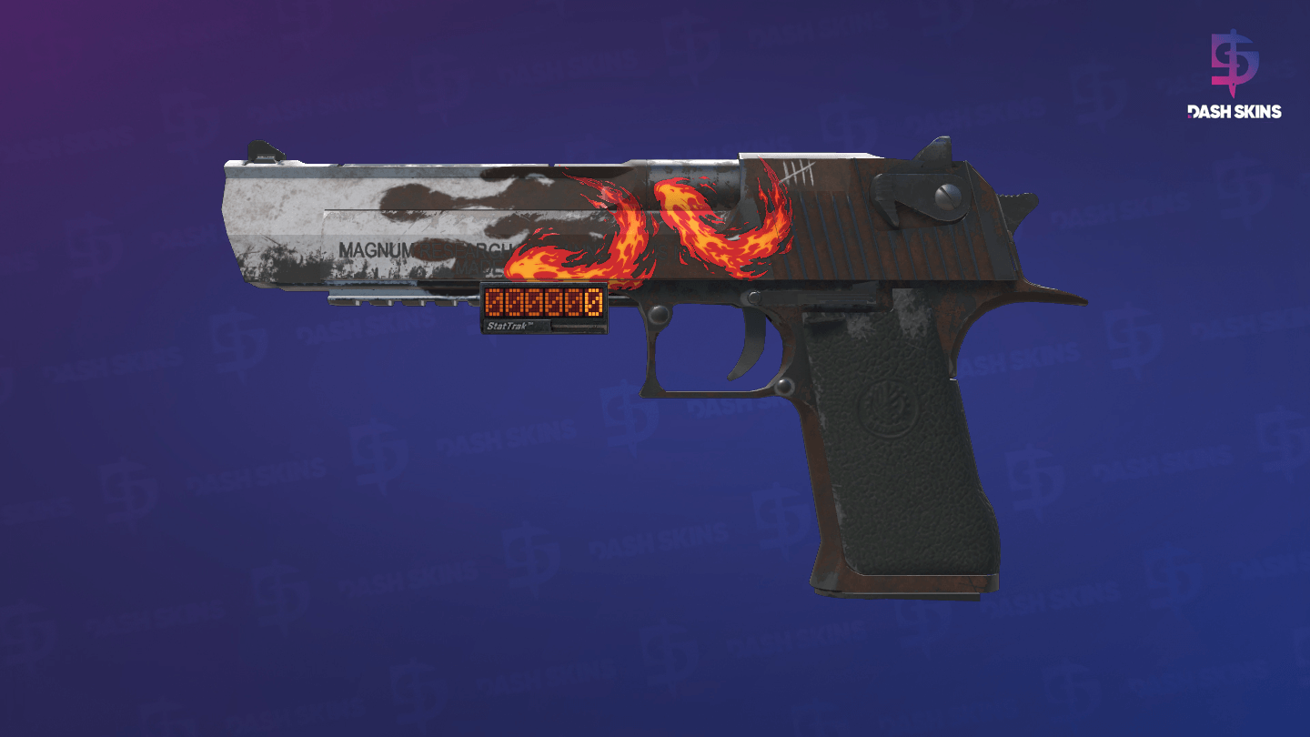 StatTrak™ Desert Eagle | Oxide Blaze (Field-Tested) - Frontside Screenshot