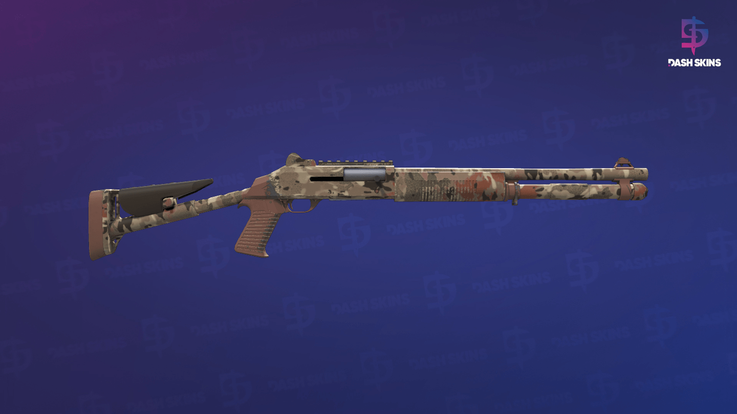 XM1014 | CaliCamo (Factory New) - Backside Screenshot