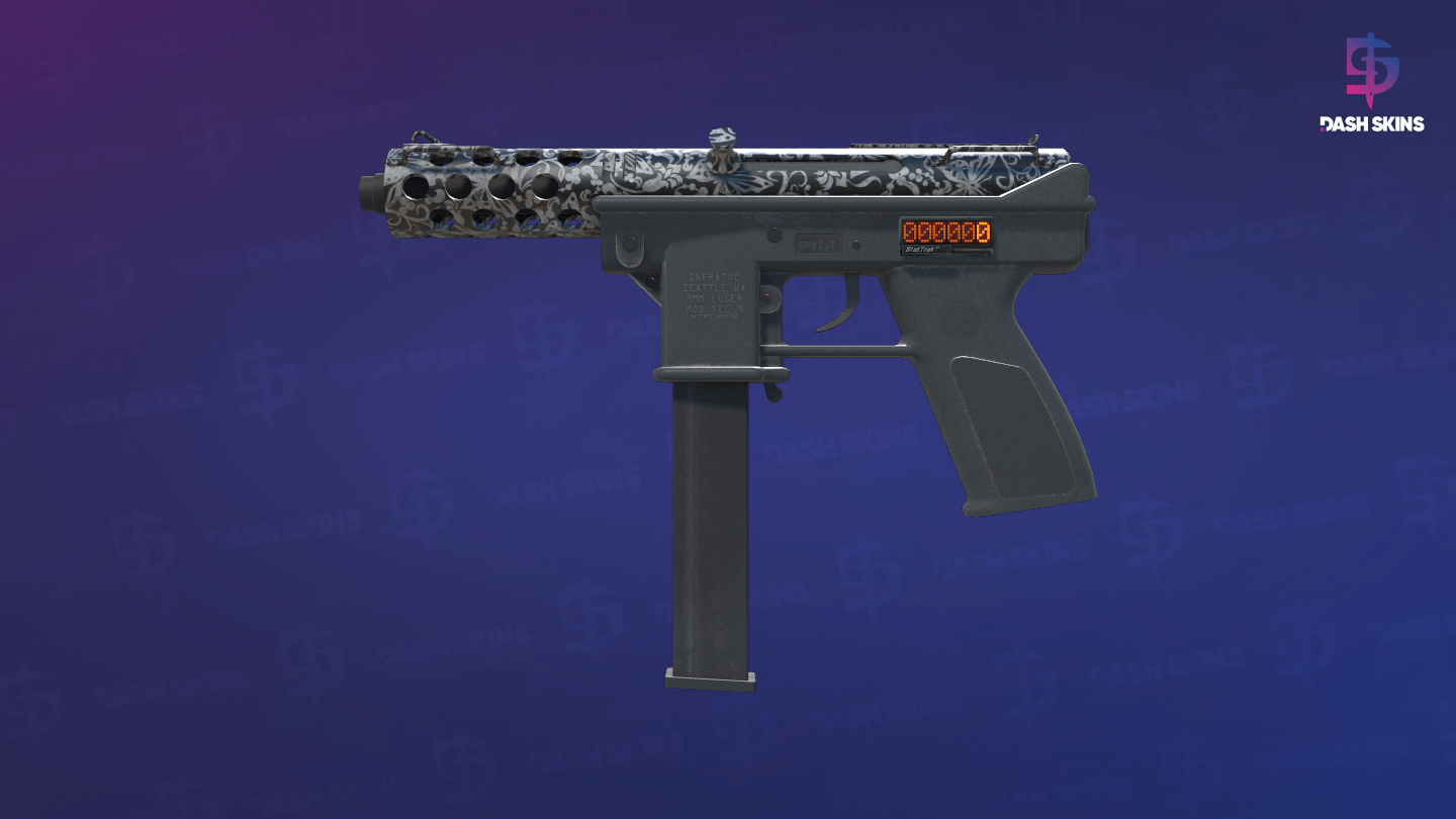 StatTrak™ Tec-9 | Cut Out (Field-Tested) - Frontside Screenshot