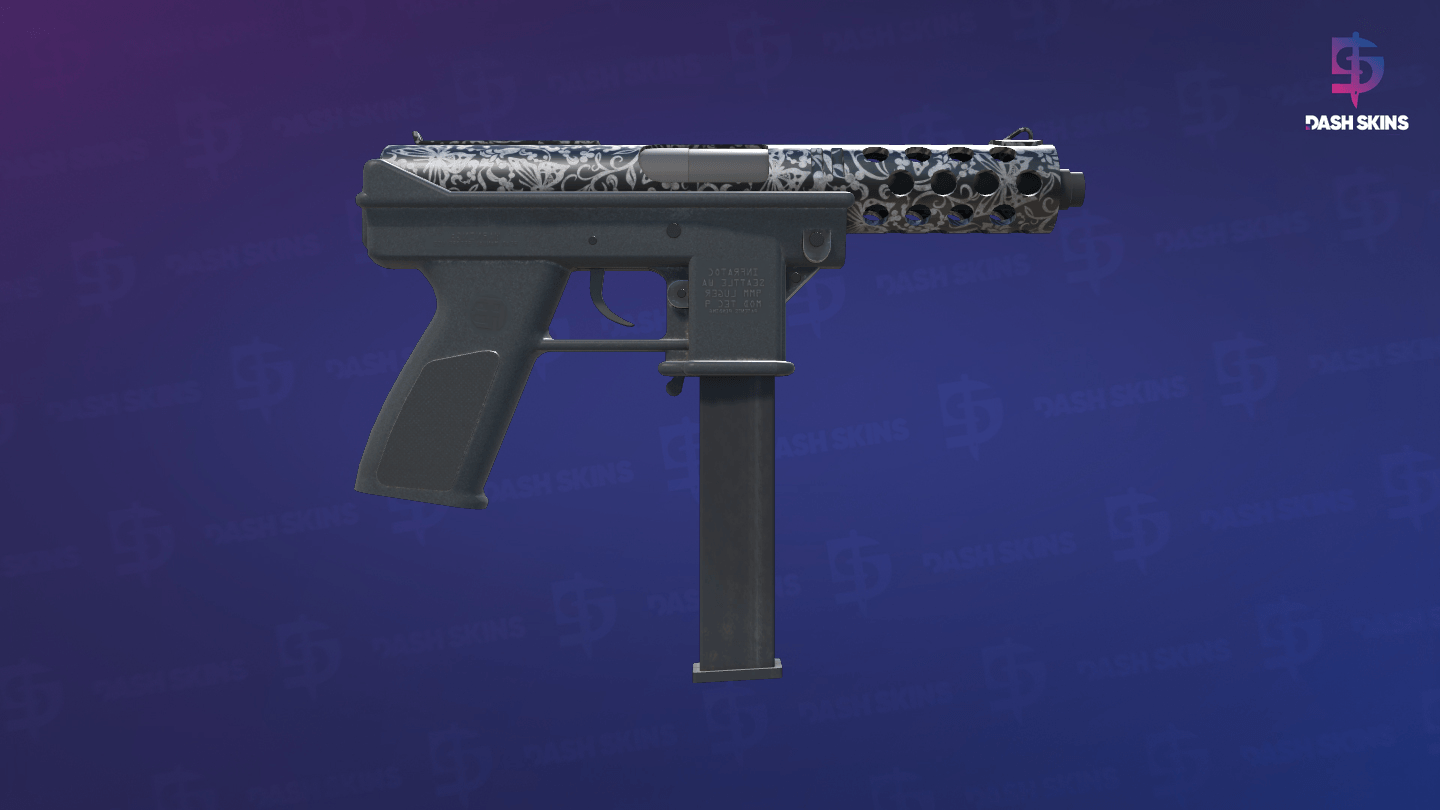 StatTrak™ Tec-9 | Cut Out (Field-Tested) - Backside Screenshot