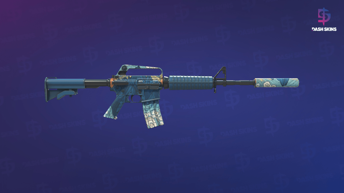 M4A1-S | Solitude (Minimal Wear) - Backside Screenshot