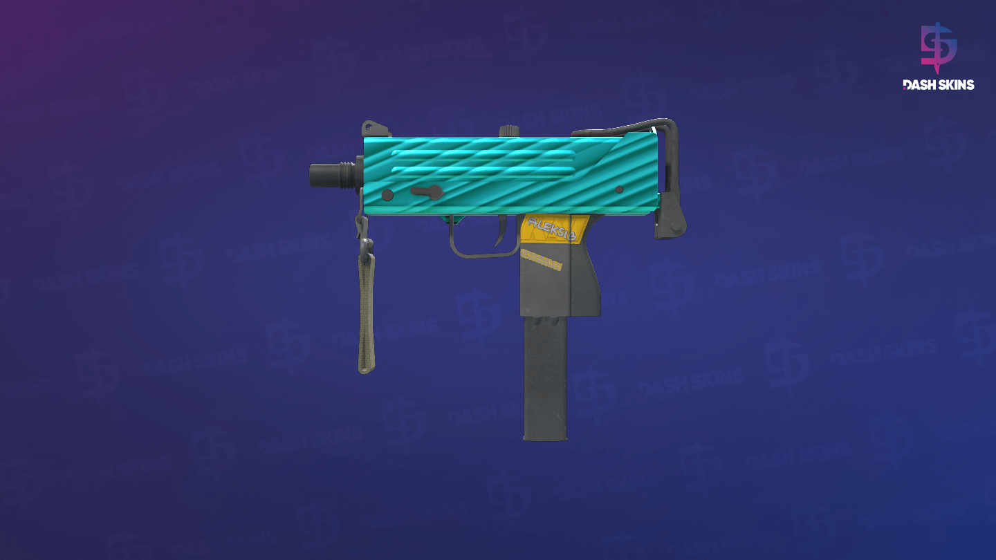 MAC-10 | Malachite (Factory New) - Frontside Screenshot