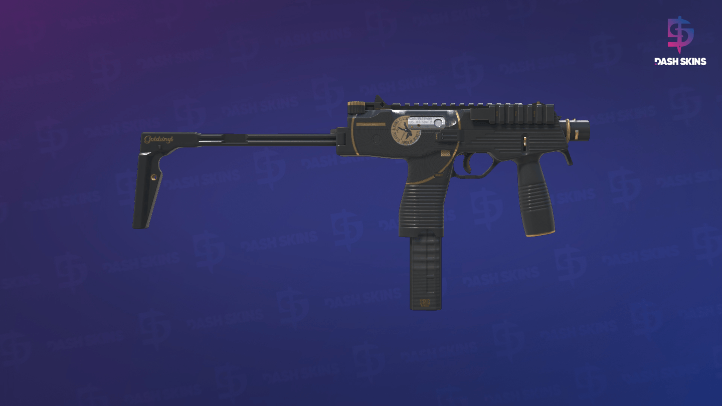 StatTrak™ MP9 | Broken Record (Minimal Wear) - Backside Screenshot