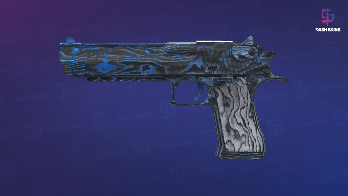 Desert Eagle | Blue Ply (Well-Worn) - Frontside Screenshot