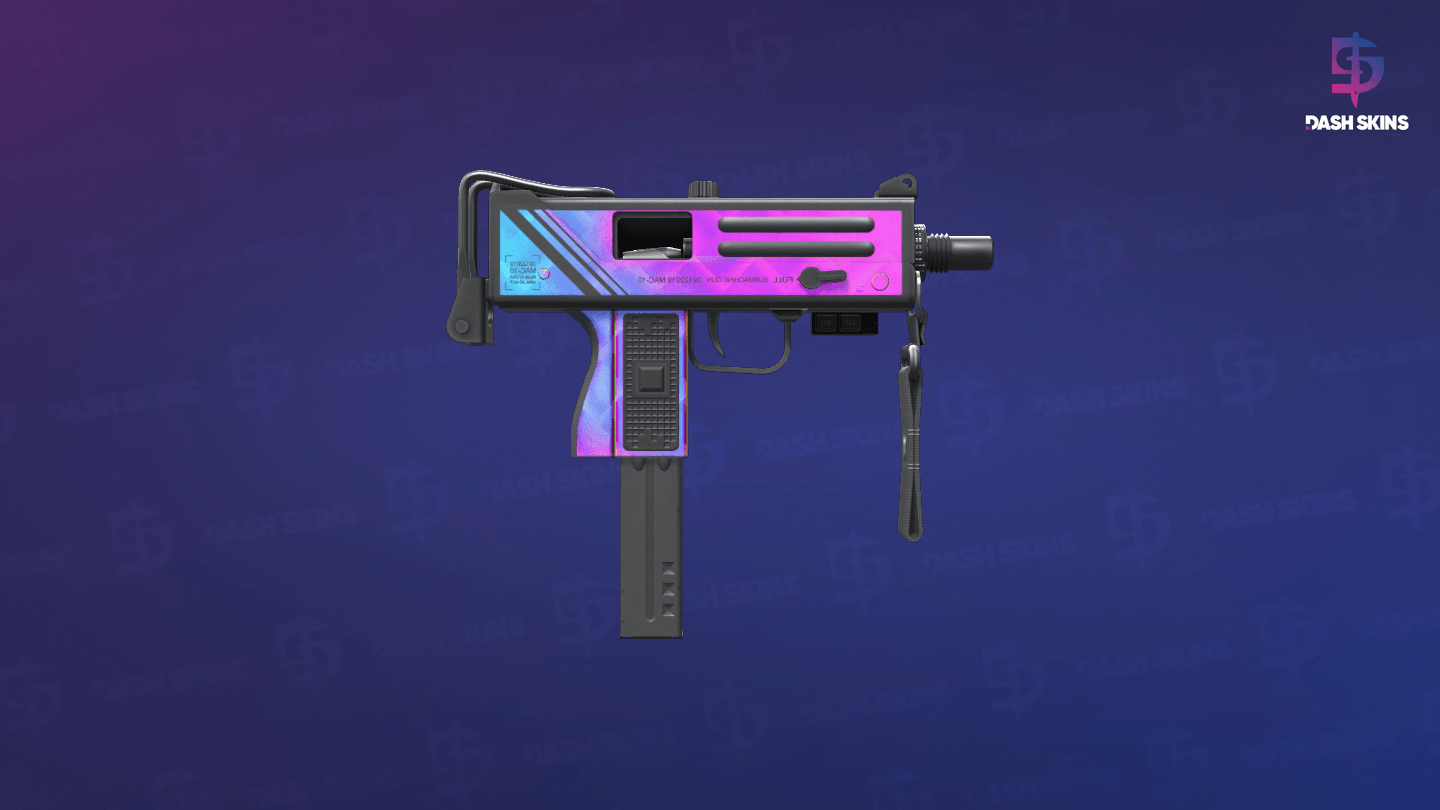 StatTrak™ MAC-10 | Disco Tech (Minimal Wear) - Backside Screenshot