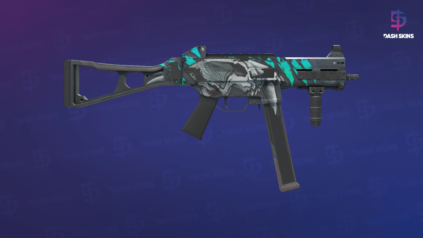 UMP-45 | Primal Saber (Battle-Scarred) - Backside Screenshot