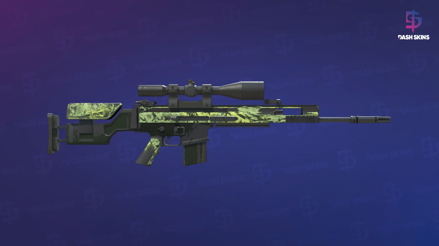 SCAR-20 | Outbreak (Field-Tested) - Backside Screenshot