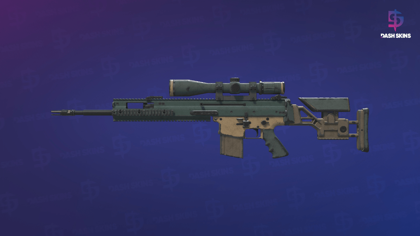 SCAR-20 | Contractor (Battle-Scarred) - Frontside Screenshot