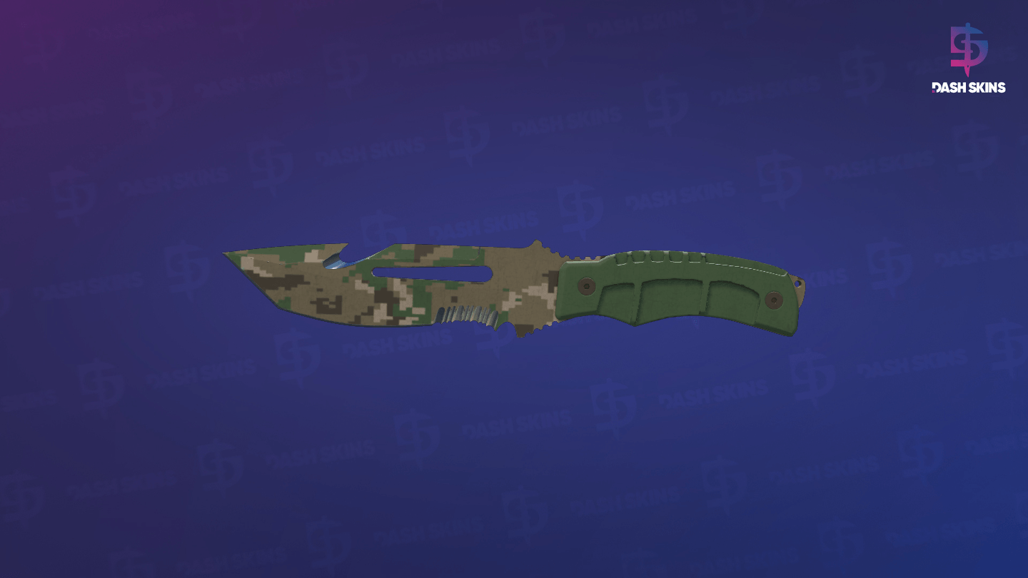 ★ Survival Knife | Forest DDPAT (Field-Tested) - Backside Screenshot