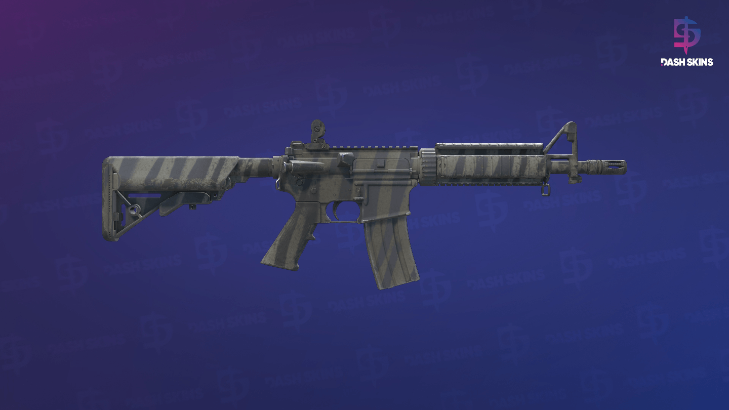 M4A4 | Faded Zebra (Field-Tested) - Backside Screenshot