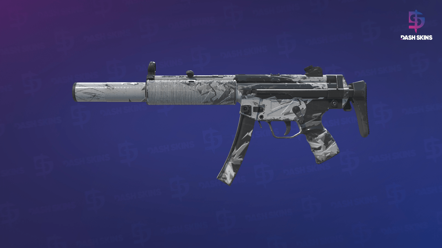MP5-SD | Snow Splash (Field-Tested) - Frontside Screenshot
