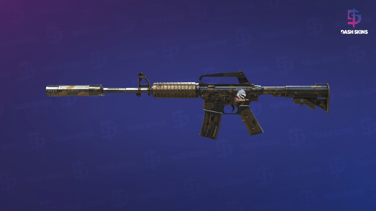 M4A1-S | Mud-Spec (Minimal Wear) - Frontside Screenshot