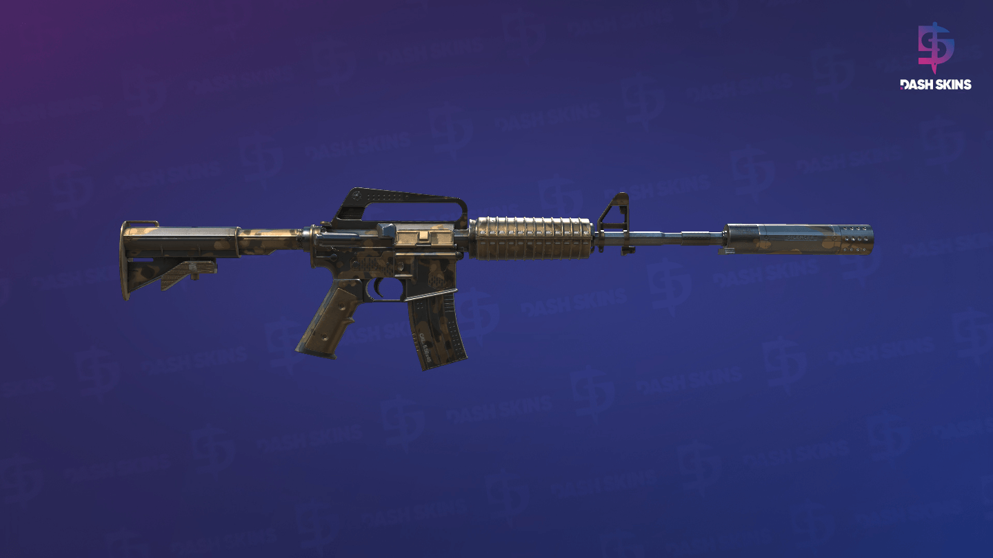M4A1-S | Mud-Spec (Minimal Wear) - Backside Screenshot