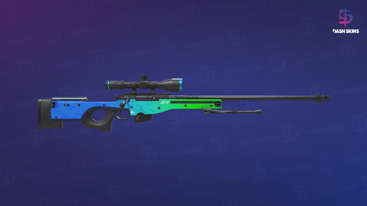 AWP | Ice Coaled (Factory New) - Backside Screenshot