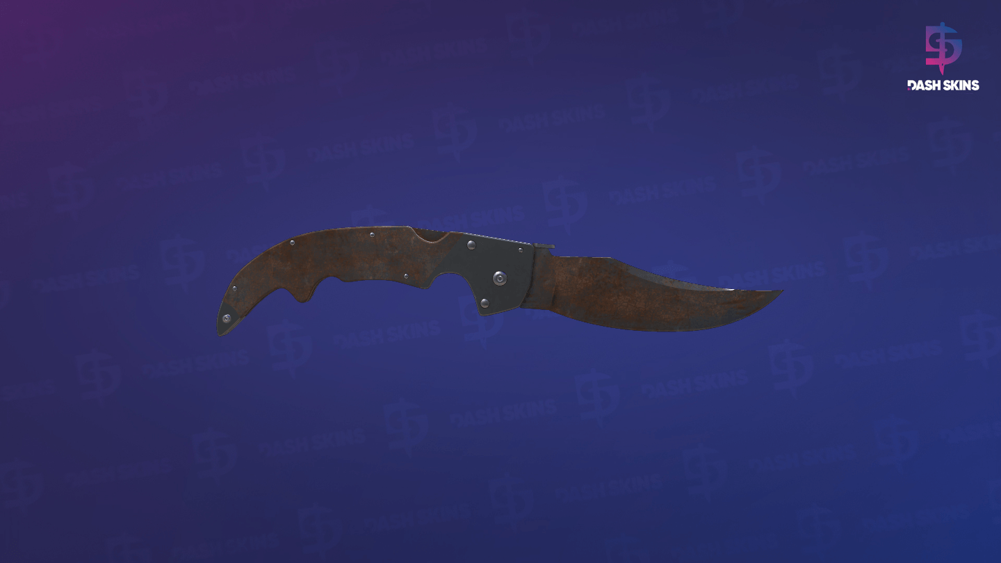 ★ Falchion Knife | Rust Coat (Battle-Scarred) - Frontside Screenshot