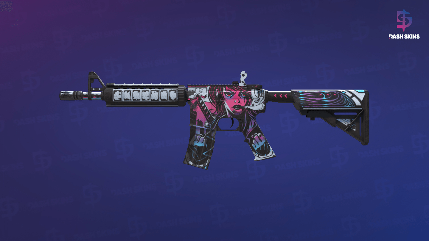 M4A4 | Neo-Noir (Field-Tested) - Frontside Screenshot