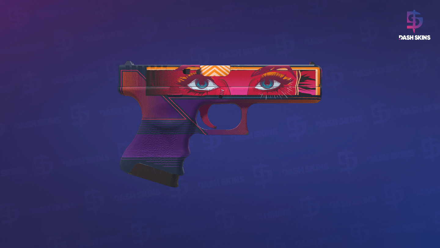 Glock-18 | Vogue (Factory New) - Backside Screenshot