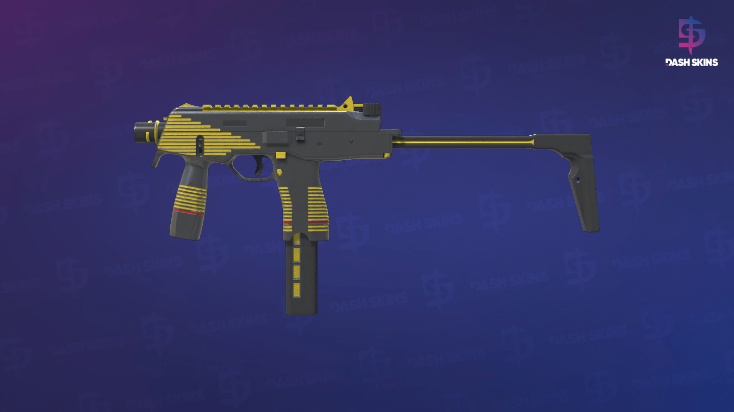 MP9 | Bee-Tron (Minimal Wear) - Frontside Screenshot