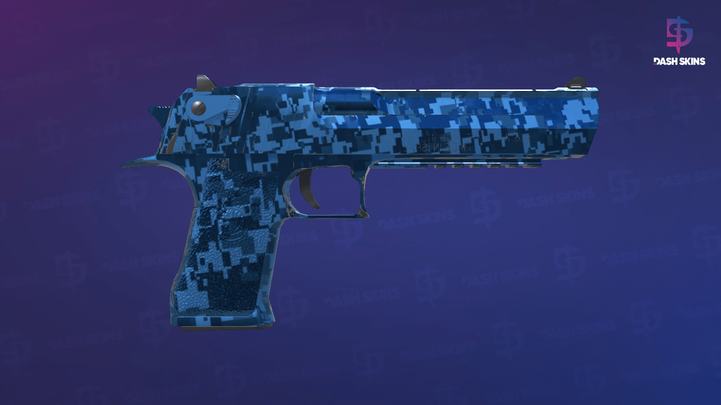 Desert Eagle | Cobalt Disruption (Factory New) - Backside Screenshot
