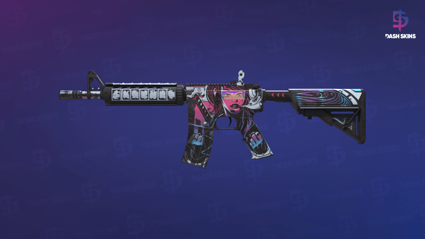 M4A4 | Neo-Noir (Field-Tested) - Frontside Screenshot