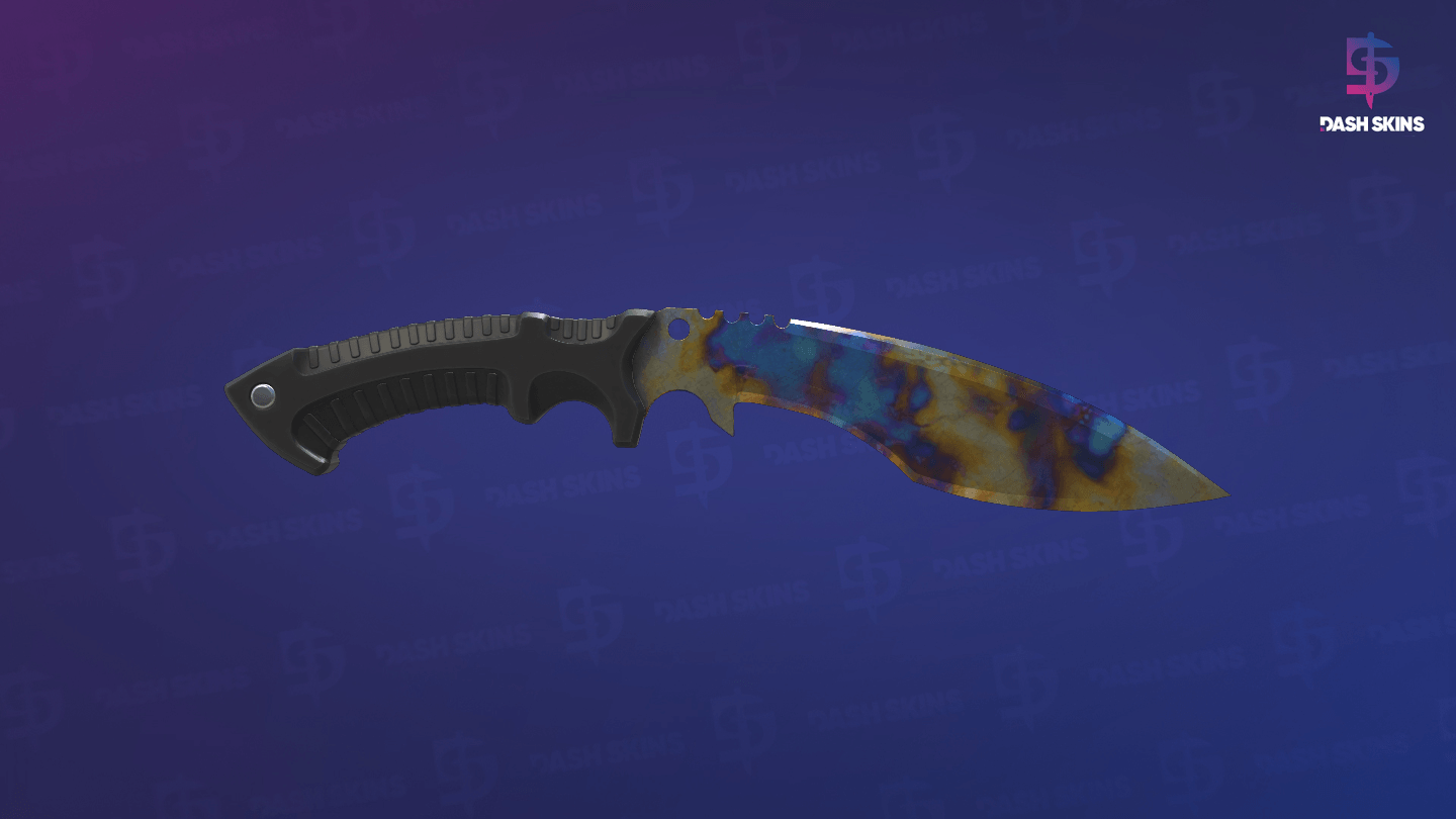 ★ Kukri Knife | Case Hardened (Battle-Scarred) - Frontside Screenshot