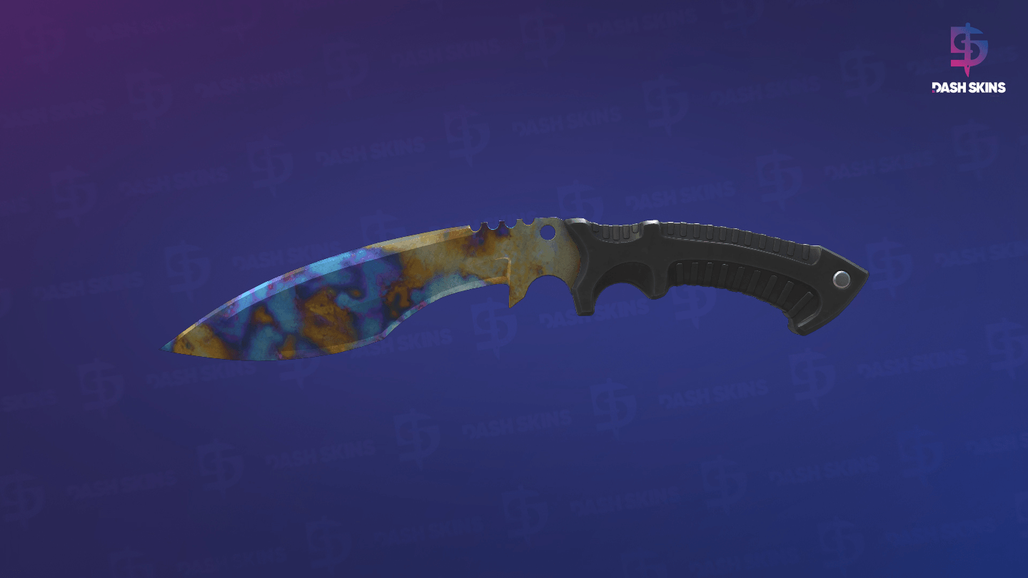 ★ Kukri Knife | Case Hardened (Battle-Scarred) - Backside Screenshot