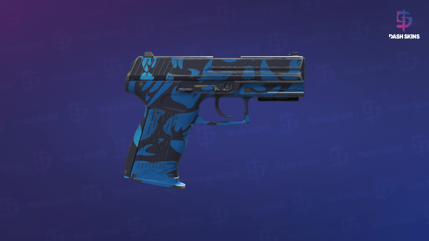StatTrak™ P2000 | Oceanic (Field-Tested) - Backside Screenshot