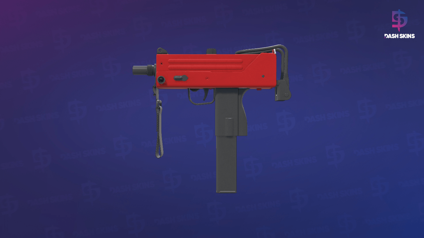 MAC-10 | Candy Apple (Factory New) - Frontside Screenshot