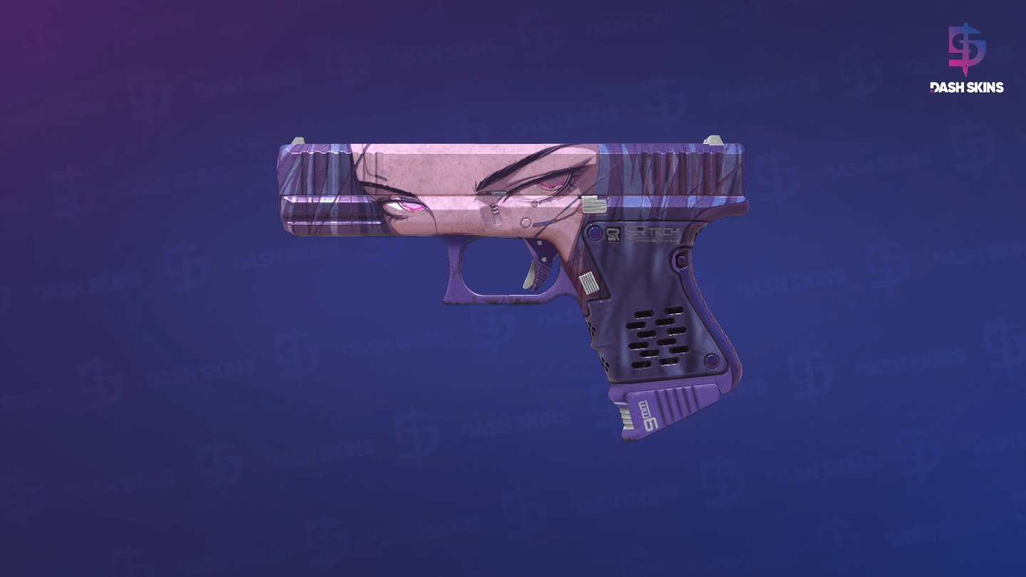 Glock-18 | Shinobu (Well-Worn) - Frontside Screenshot