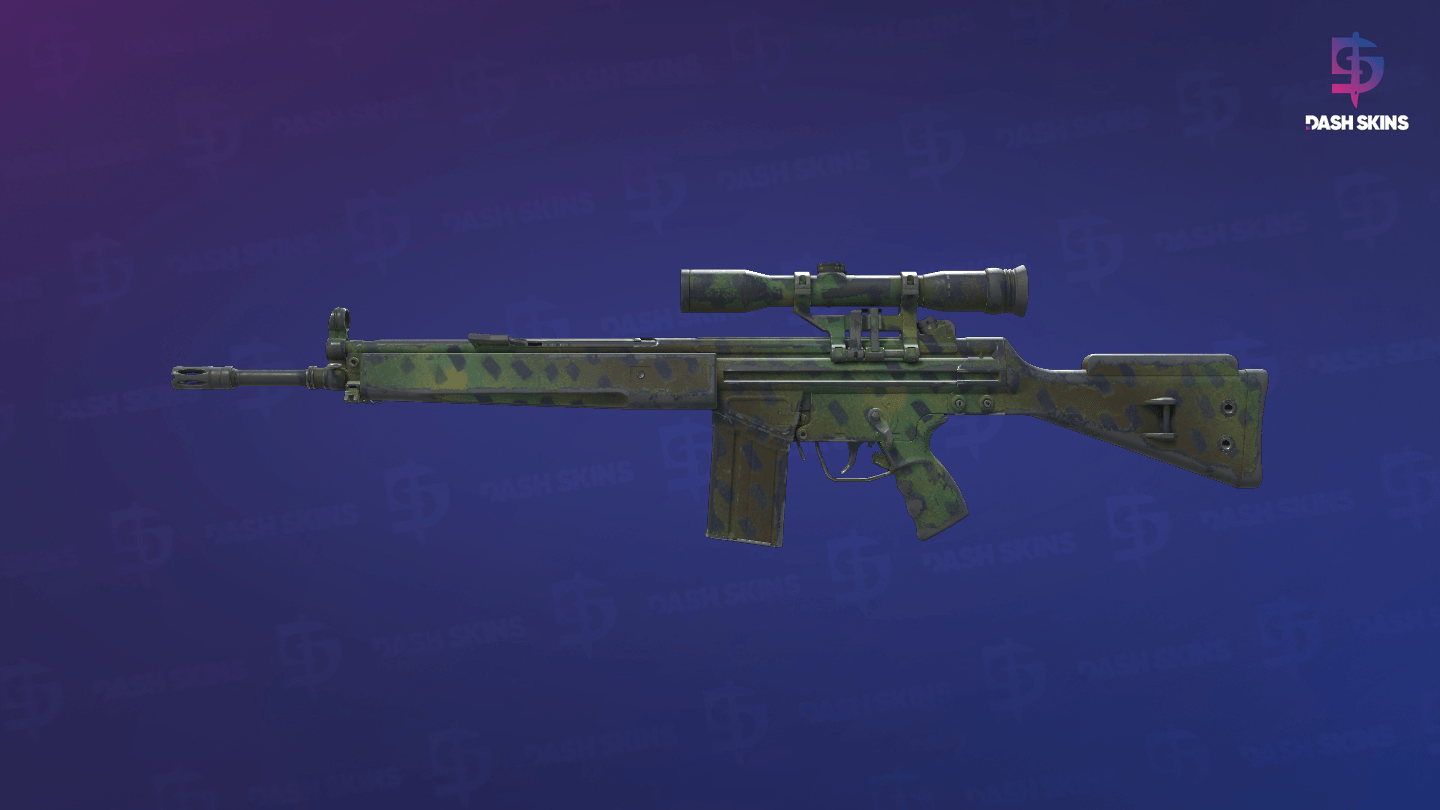 G3SG1 | Jungle Dashed (Field-Tested) - Frontside Screenshot