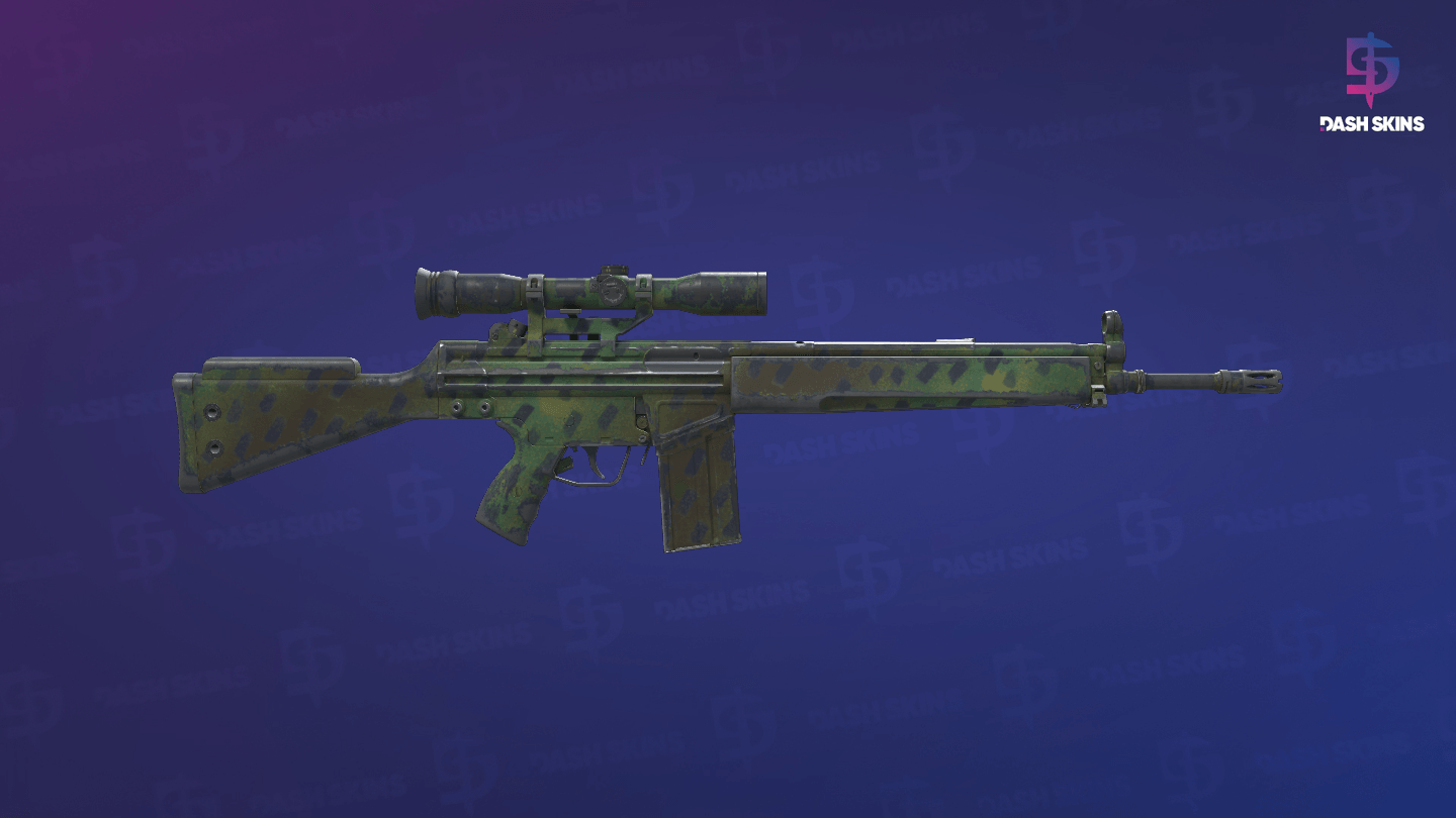 G3SG1 | Jungle Dashed (Field-Tested) - Backside Screenshot