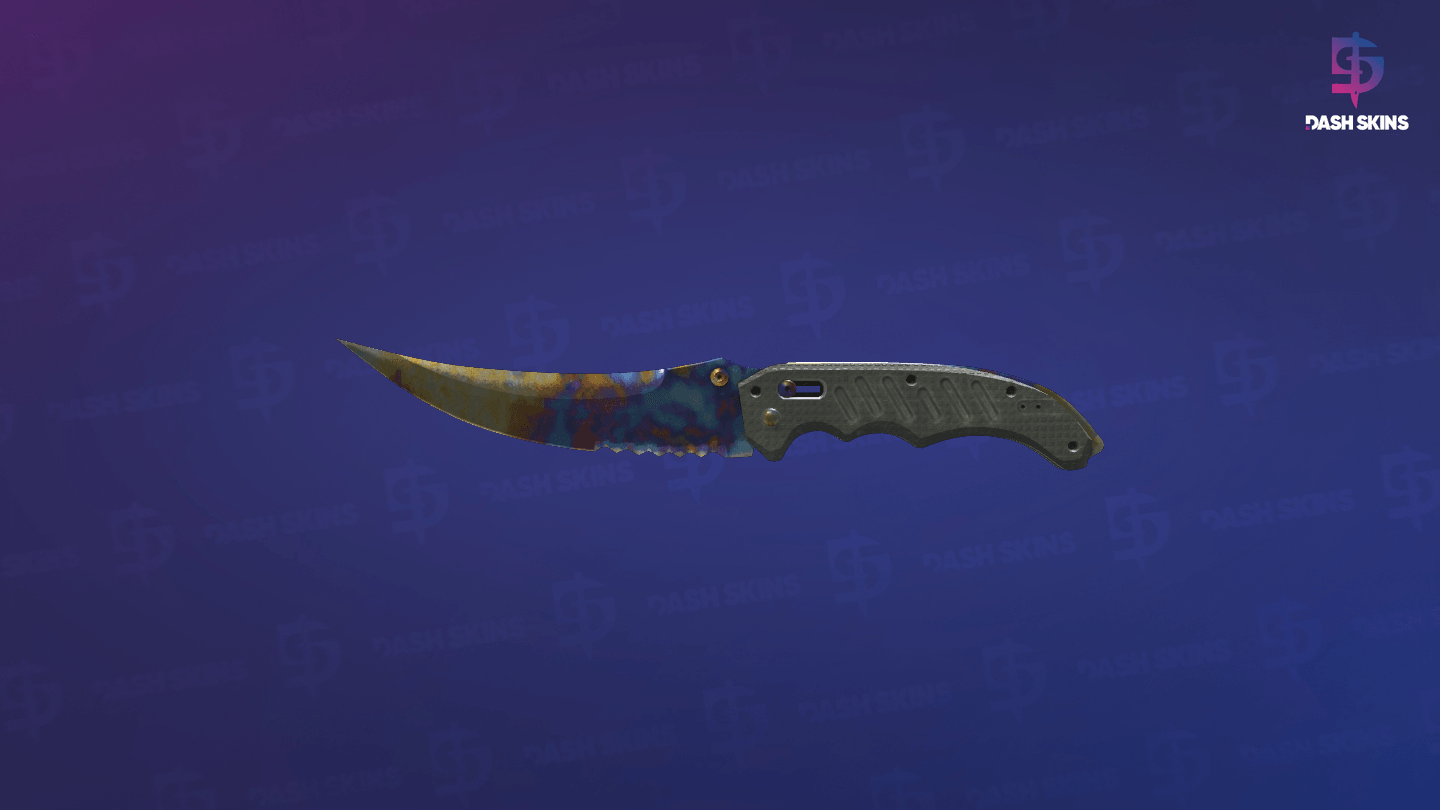 ★ Flip Knife | Case Hardened (Battle-Scarred) - Backside Screenshot