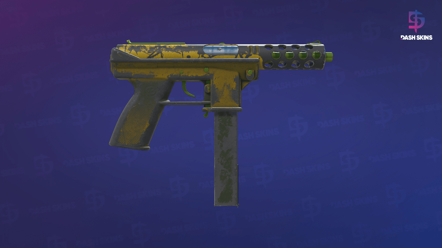 Tec-9 | Citric Acid (Battle-Scarred) - Backside Screenshot