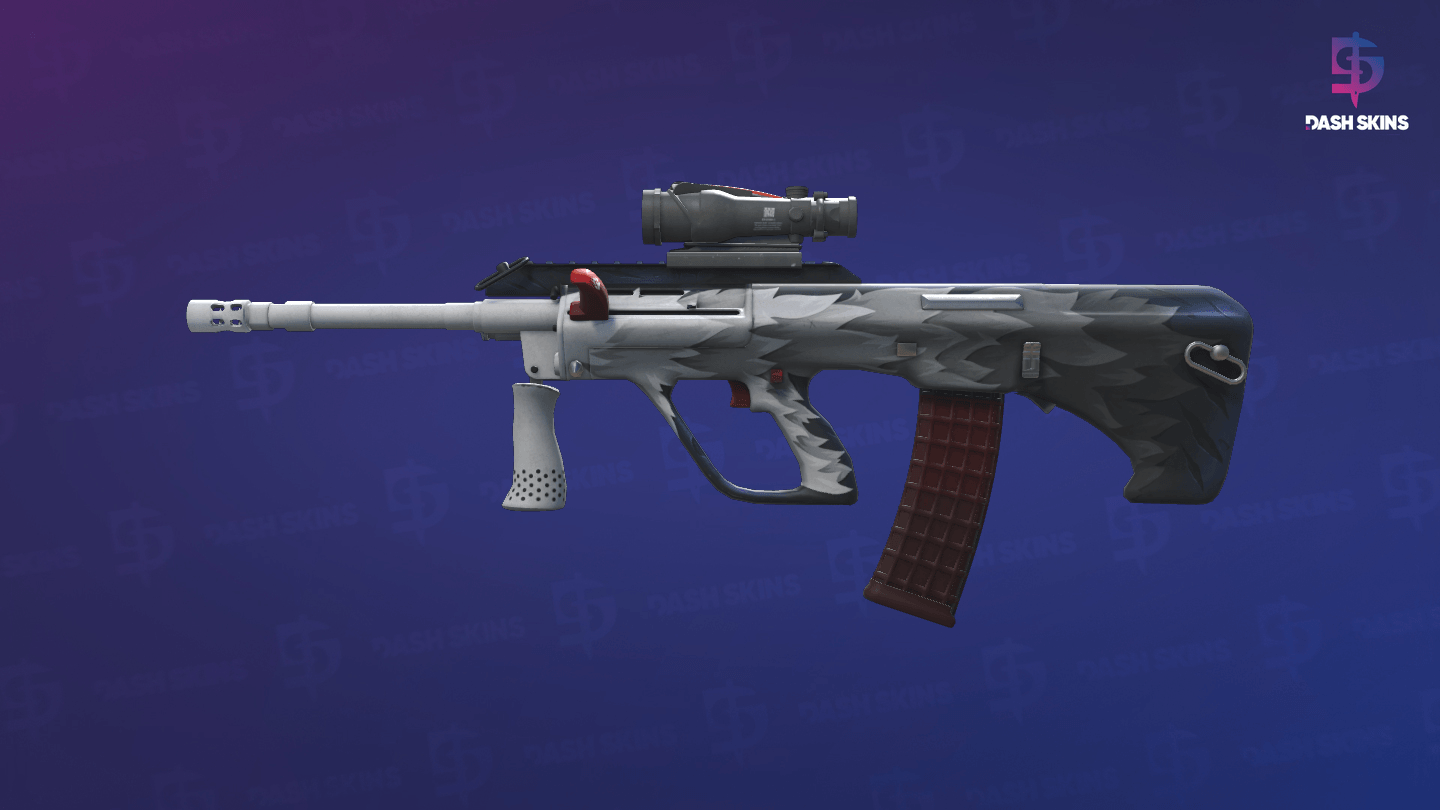 AUG | Arctic Wolf (Field-Tested) - Frontside Screenshot