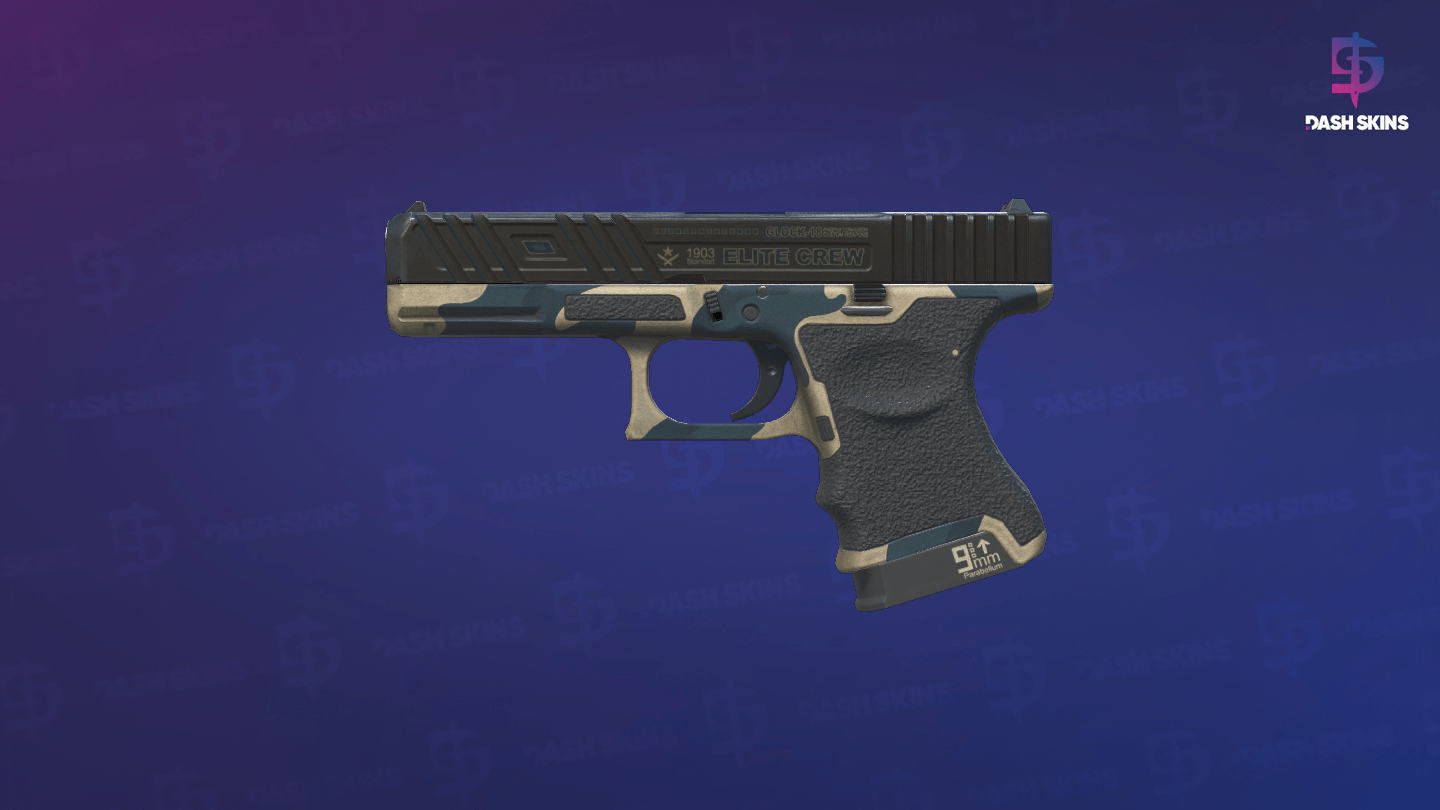 Glock-18 | Winterized (Well-Worn) - Frontside Screenshot