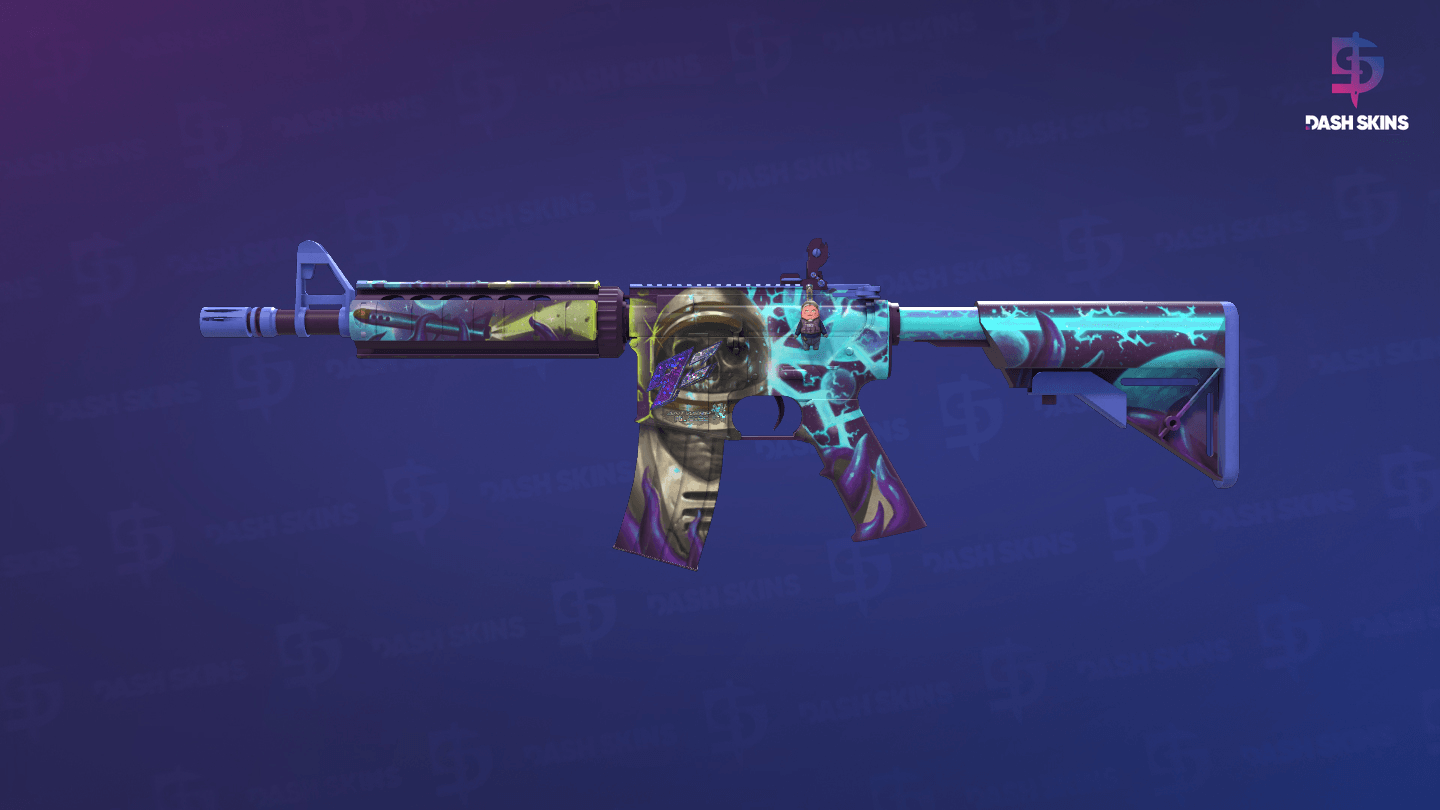 M4A4 | Desolate Space (Field-Tested) - Frontside Screenshot