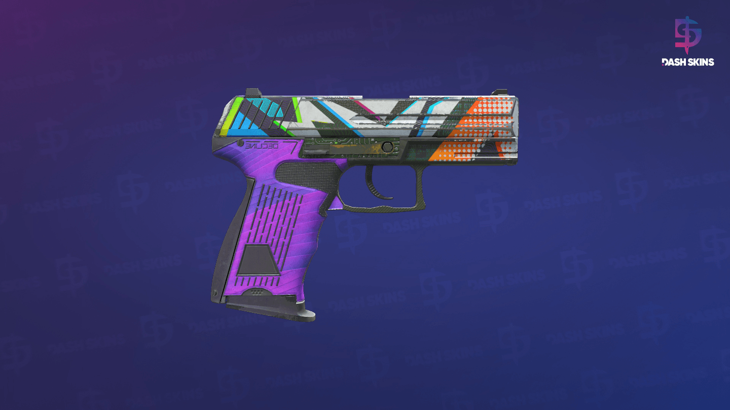 P2000 | Wicked Sick (Field-Tested) - Backside Screenshot
