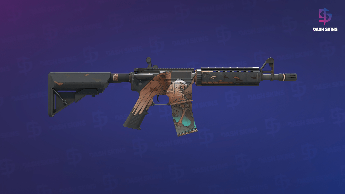 M4A4 | Griffin (Minimal Wear) - Backside Screenshot