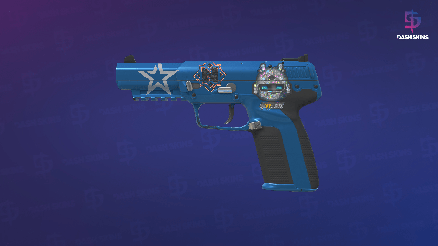 Five-SeveN | Sky Blue (Factory New) - Frontside Screenshot