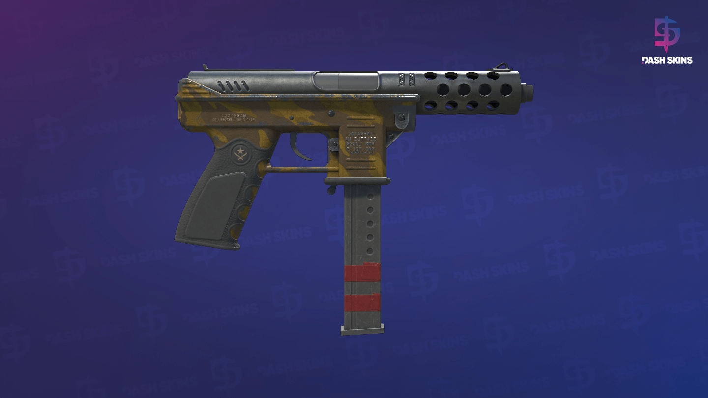 StatTrak™ Tec-9 | Brother (Battle-Scarred) - Backside Screenshot