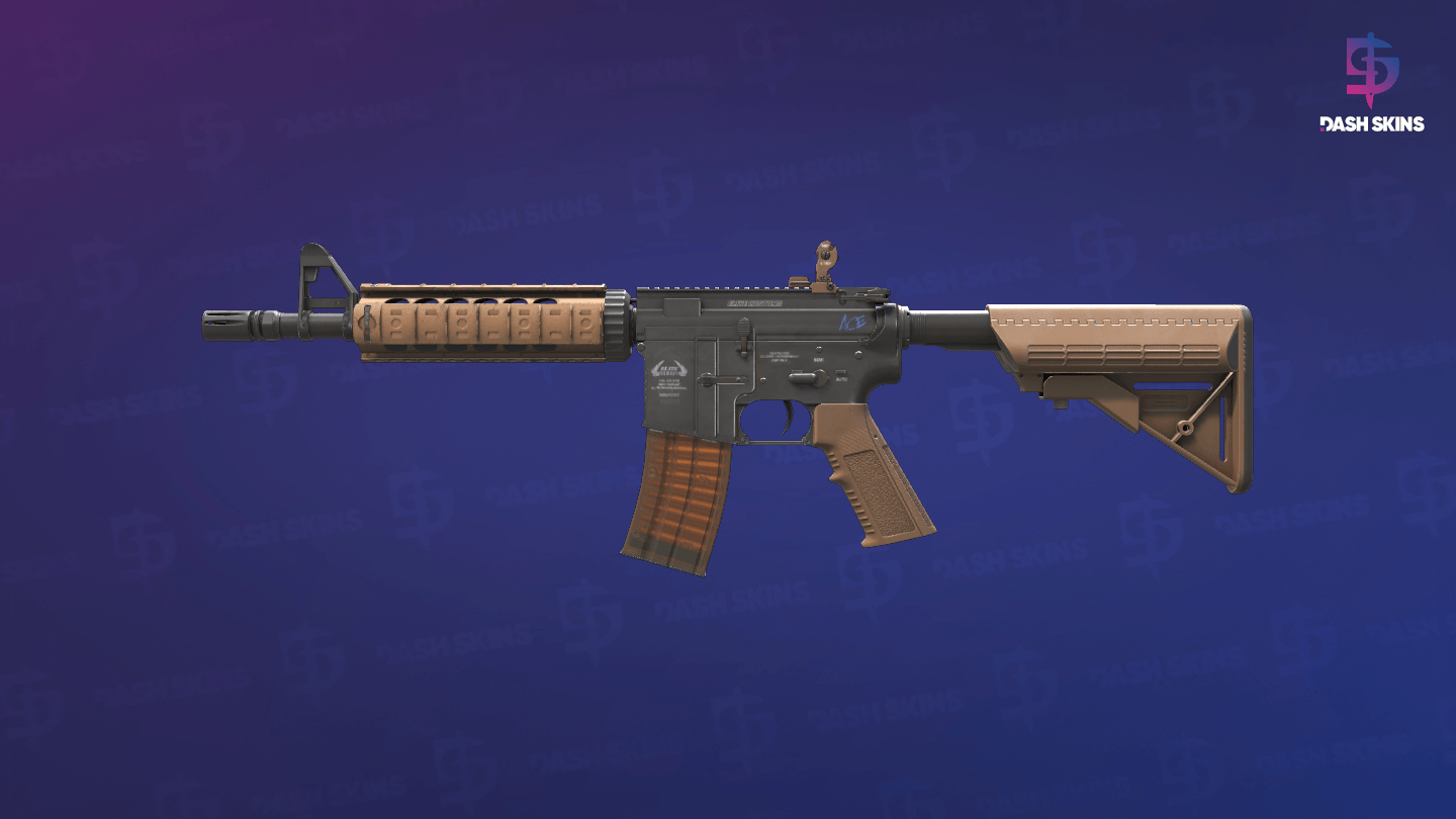 M4A4 | Poly Mag (Factory New) - Frontside Screenshot