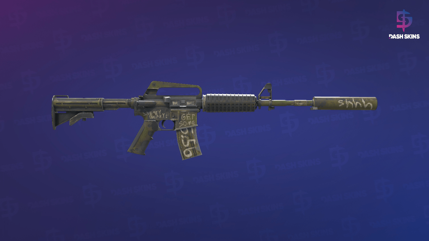 M4A1-S | Flashback (Field-Tested) - Backside Screenshot