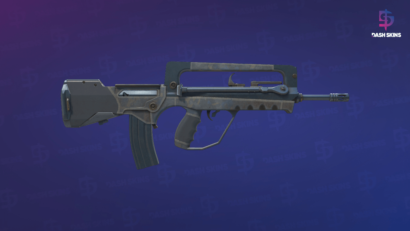 FAMAS | Half Sleeve (Field-Tested) - Backside Screenshot