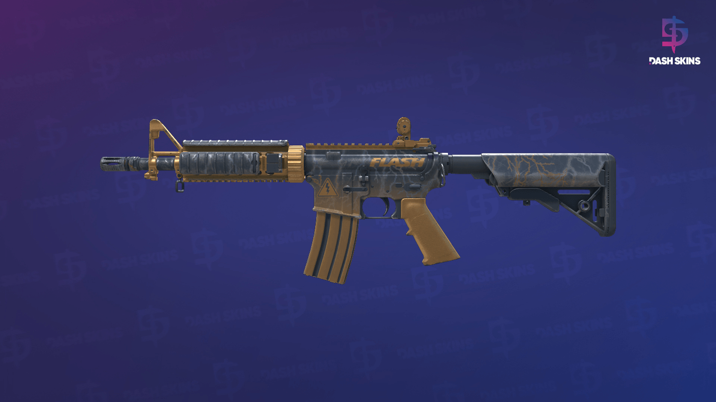 M4A4 | Sheet Lightning (Field-Tested) - Frontside Screenshot