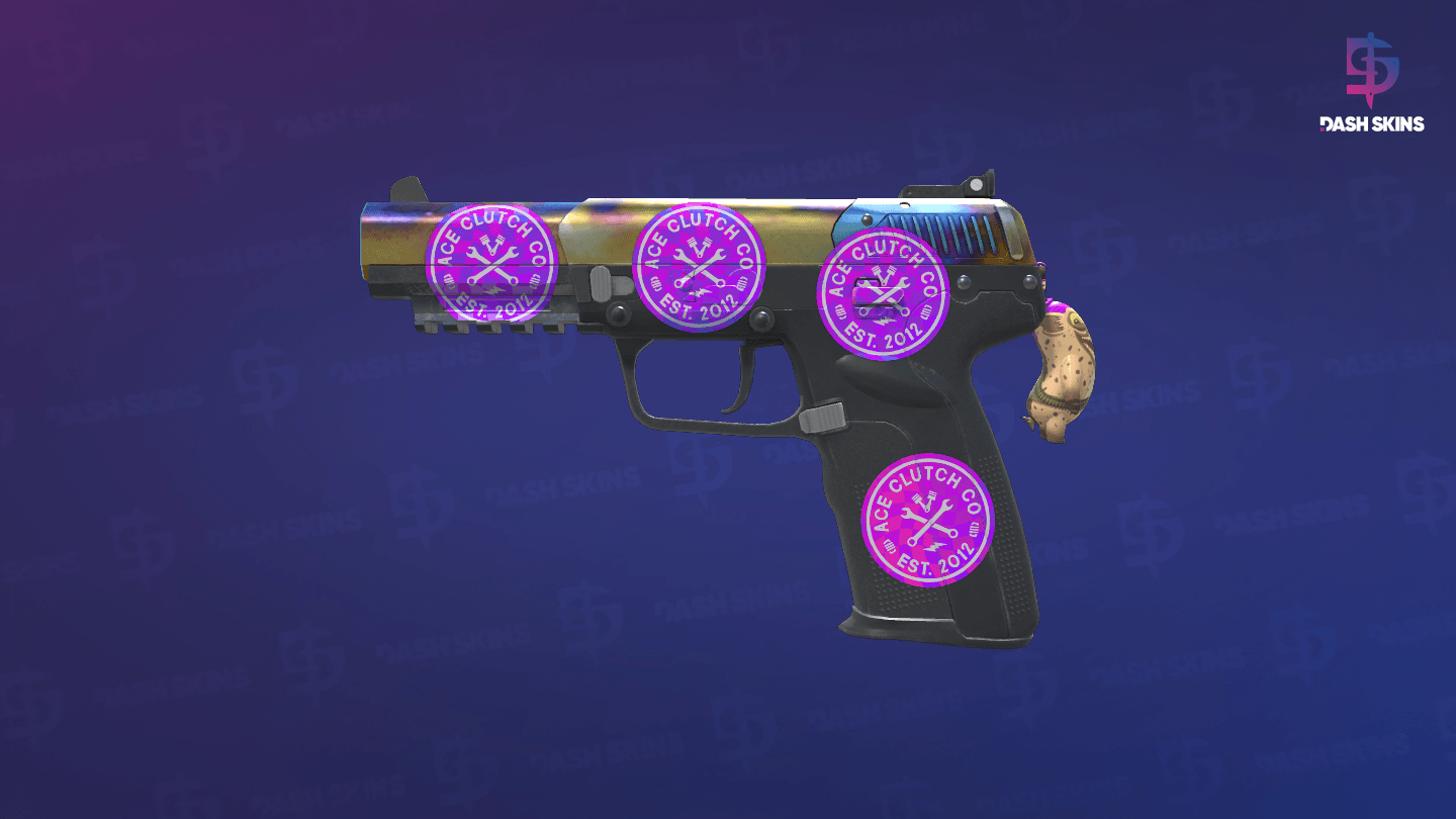 Five-SeveN | Case Hardened (Field-Tested) - Frontside Screenshot